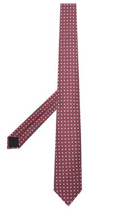 Мужской шелковый галстук CORNELIANI красного цвета по цене 14250 руб., арт. 87U306-1120341/00 | Фото 2 Мужской шелковый галстук CORNELIANI красного цвета, арт. 87U306-1120341/00 | Фото 2