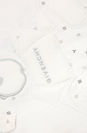 Детского одеяло GIVENCHY белого цвета по цене 31200 руб., арт. H90082 | Фото 2 Детского одеяло GIVENCHY белого цвета, арт. H90082 | Фото 2