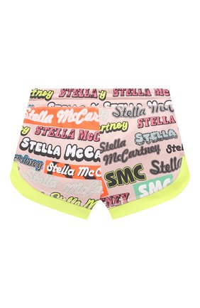 Детские хлопковые шорты STELLA MCCARTNEY розового цвета по цене 4750 руб., арт. 602612/SQJ01 | Фото 2 Детские хлопковые шорты STELLA MCCARTNEY розового цвета, арт. 602612/SQJ01 | Фото 2