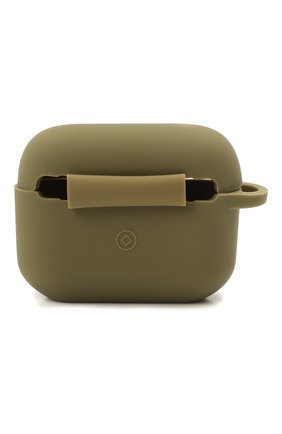 Чехол для airpods pro PALM ANGELS хаки цвета по цене 5280 руб., арт. PMZA004S21PLA0015601 | Фото 2 Чехол для airpods pro PALM ANGELS хаки цвета, арт. PMZA004S21PLA0015601 | Фото 2