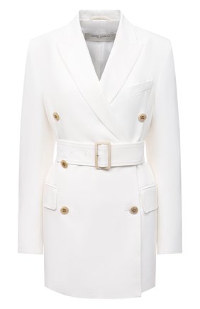 Женский жакет из вискозы GOLDEN GOOSE DELUXE BRAND белого цвета по цене 93550 руб., арт. GWP00808.P000457 | Фото 1 Женский жакет из вискозы GOLDEN GOOSE DELUXE BRAND белого цвета, арт. GWP00808.P000457 | Фото 1
