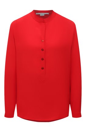 Женская шелковая блузка STELLA MCCARTNEY красного цвета по цене 49950 руб., арт. 531885/SY206 | Фото 1 Женская шелковая блузка STELLA MCCARTNEY красного цвета, арт. 531885/SY206 | Фото 1
