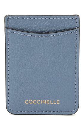 Женский кожаный футляр для кредитных карт COCCINELLE голубого цвета по цене 3430 руб., арт. E2 HZ4 42 A0 01 | Фото 1 Женский кожаный футляр для кредитных карт COCCINELLE голубого цвета, арт. E2 HZ4 42 A0 01 | Фото 1