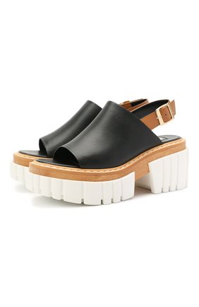 Женские сандалии emilie STELLA MCCARTNEY черного цвета по цене 58800 руб., арт. 800340/N0217 | Фото 1 Женские сандалии emilie STELLA MCCARTNEY черного цвета, арт. 800340/N0217 | Фото 1