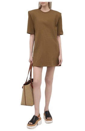 Женские сандалии emilie STELLA MCCARTNEY черного цвета по цене 58800 руб., арт. 800340/N0217 | Фото 2 Женские сандалии emilie STELLA MCCARTNEY черного цвета, арт. 800340/N0217 | Фото 2
