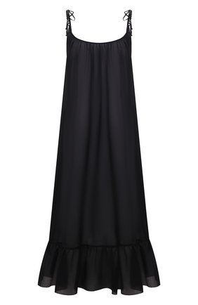Женское хлопковое платье STELLA MCCARTNEY черного цвета по цене 49950 руб., арт. S7AF11240 | Фото 1 Женское хлопковое платье STELLA MCCARTNEY черного цвета, арт. S7AF11240 | Фото 1