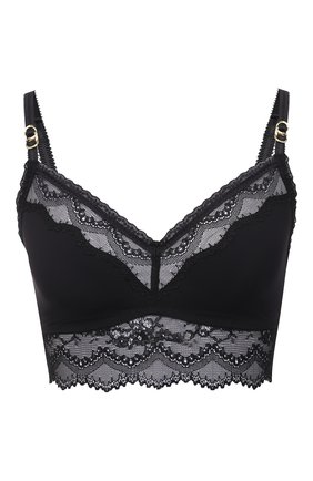 Женский бра-топ STELLA MCCARTNEY черного цвета по цене 11300 руб., арт. S6R080910 | Фото 1 Женский бра-топ STELLA MCCARTNEY черного цвета, арт. S6R080910 | Фото 1