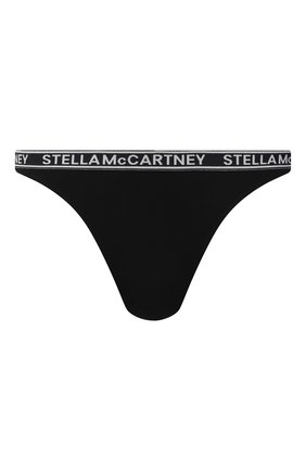 Женские хлопковые трусы-стринги STELLA MCCARTNEY черного цвета по цене 5375 руб., арт. S6L290780 | Фото 1 Женские хлопковые трусы-стринги STELLA MCCARTNEY черного цвета, арт. S6L290780 | Фото 1