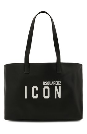 Женский сумка-шопер DSQUARED2 черного цвета по цене 47500 руб., арт. SPW0040 25103905 | Фото 1 Женский сумка-шопер DSQUARED2 черного цвета, арт. SPW0040 25103905 | Фото 1