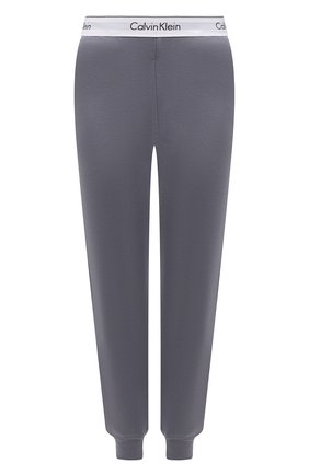 Женские хлопковые джоггеры CALVIN KLEIN серого цвета по цене 8355 руб., арт. QS6259E | Фото 1 Женские хлопковые джоггеры CALVIN KLEIN серого цвета, арт. QS6259E | Фото 1