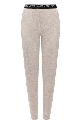 Женские хлопковые брюки CALVIN KLEIN серого цвета по цене 6940 руб., арт. QS6429E | Фото 1 Женские хлопковые брюки CALVIN KLEIN серого цвета, арт. QS6429E | Фото 1