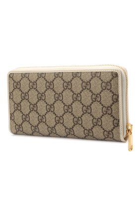 Женские портмоне GUCCI бежевого цвета по цене 57000 руб., арт. 621889/92TCG | Фото 2 Женские портмоне GUCCI бежевого цвета, арт. 621889/92TCG | Фото 2