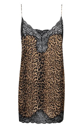 Женское шелковое платье SAINT LAURENT леопардового цвета по цене 157500 руб., арт. 647999/Y5C26 | Фото 1 Женское шелковое платье SAINT LAURENT леопардового цвета, арт. 647999/Y5C26 | Фото 1