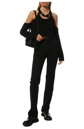 Женская кожаные ботинки ALEXANDER MCQUEEN черного цвета по цене 74600 руб., арт. 657568/WHZ80 | Фото 2 Женская кожаные ботинки ALEXANDER MCQUEEN черного цвета, арт. 657568/WHZ80 | Фото 2
