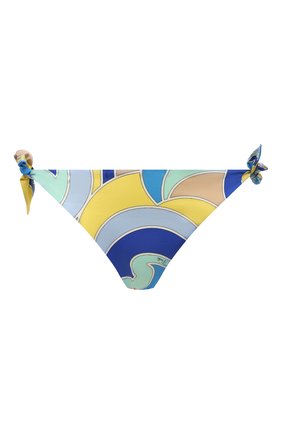 Женский плавки-бикини EMILIO PUCCI голубого цвета по цене 13450 руб., арт. 1EMX15/1E787 | Фото 1 Женский плавки-бикини EMILIO PUCCI голубого цвета, арт. 1EMX15/1E787 | Фото 1