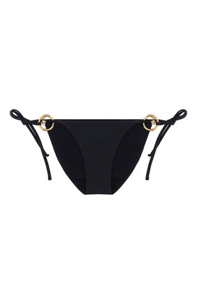 Женский плавки-бикини VERSACE черного цвета по цене 34300 руб., арт. ABD10028/A232185 | Фото 1 Женский плавки-бикини VERSACE черного цвета, арт. ABD10028/A232185 | Фото 1