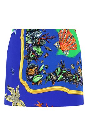 Женская юбка из вискозы VERSACE зеленого цвета по цене 52750 руб., арт. A89059/1F00958 | Фото 2 Женская юбка из вискозы VERSACE зеленого цвета, арт. A89059/1F00958 | Фото 2