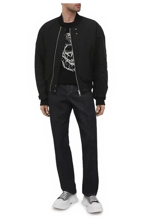 Мужские текстильные кроссовки ALEXANDER MCQUEEN серого цвета по цене 48000 руб., арт. 652757/W4PE1 | Фото 2 Мужские текстильные кроссовки ALEXANDER MCQUEEN серого цвета, арт. 652757/W4PE1 | Фото 2 (Материал внешний: Текстиль; Материал внутренний: Натуральная кожа; Подошва: Массивная; Стили: Гранж)
