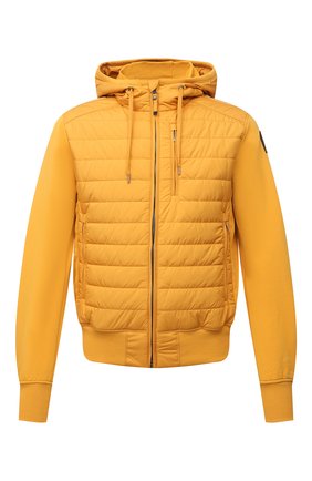 Мужской комбинированный бомбер ivor PARAJUMPERS желтого цвета по цене 31150 руб., арт. FP01/IV0R | Фото 1 Мужской комбинированный бомбер ivor PARAJUMPERS желтого цвета, арт. FP01/IV0R | Фото 1