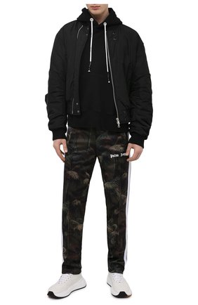 Мужской хлопковое худи PALM ANGELS черного цвета по цене 51850 руб., арт. PMBB058S21FLE0091001 | Фото 2 Мужской хлопковое худи PALM ANGELS черного цвета, арт. PMBB058S21FLE0091001 | Фото 2