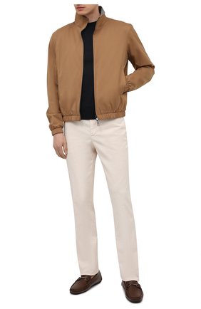 Мужские кожаные мокасины CORNELIANI коричневого цвета по цене 28800 руб., арт. 87TM53-1120983 | Фото 2 Мужские кожаные мокасины CORNELIANI коричневого цвета, арт. 87TM53-1120983 | Фото 2