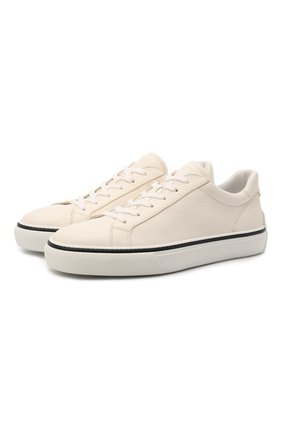 Мужские кожаные кеды TOD’S белого цвета по цене 38050 руб., арт. XXM03E0EA40EK0 | Фото 1 Мужские кожаные кеды TOD’S белого цвета, арт. XXM03E0EA40EK0 | Фото 1