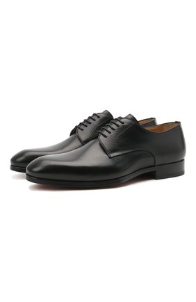 Мужские кожаные дерби MAGNANNI черного цвета по цене 29950 руб., арт. 23804/WIND | Фото 1 Мужские кожаные дерби MAGNANNI черного цвета, арт. 23804/WIND | Фото 1