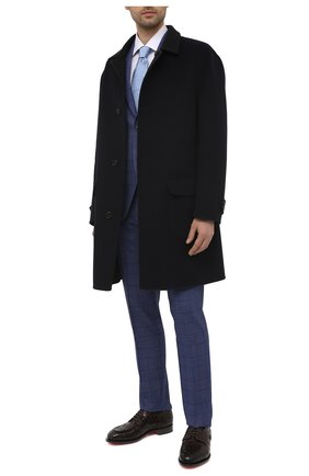 Мужские кожаные дерби SANTONI темно-коричневого цвета по цене 105500 руб., арт. MCC017553MC3HVVDT50 | Фото 2 Мужские кожаные дерби SANTONI темно-коричневого цвета, арт. MCC017553MC3HVVDT50 | Фото 2