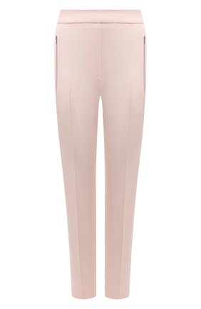 Женские шерстяные брюки STELLA MCCARTNEY светло-розового цвета по цене 69400 руб., арт. 601806/SPA03 | Фото 1 Женские шерстяные брюки STELLA MCCARTNEY светло-розового цвета, арт. 601806/SPA03 | Фото 1 (Материал внешний: Шерсть; Женское Кросс-КТ: Брюки-одежда; Силуэт Ж (брюки и джинсы): Прямые; Стили: Кэжуэл; Длина (брюки, джинсы): Укороченные; Региональные ограничения белый список (Axapta Mercury): RU)