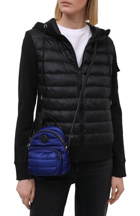 Женский рюкзак kilia small MONCLER синего цвета по цене 42700 руб., арт. G1-09B-5L600-10-02STQ | Фото 2 Женский рюкзак kilia small MONCLER синего цвета, арт. G1-09B-5L600-10-02STQ | Фото 2