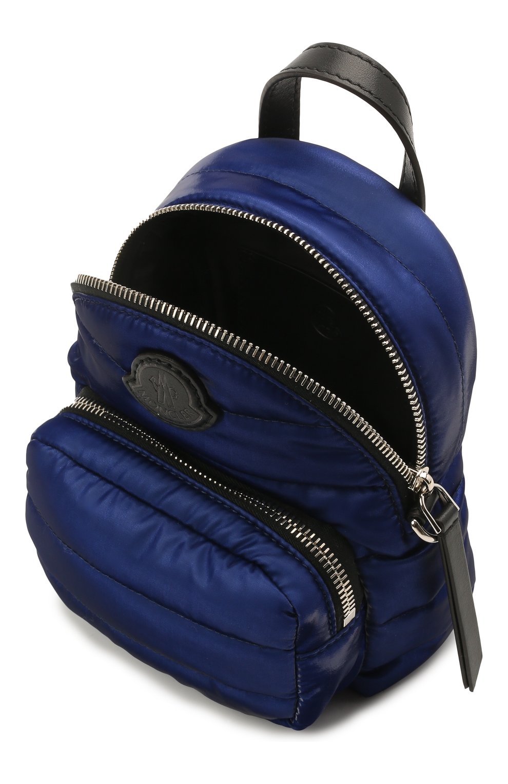Женский рюкзак kilia small MONCLER синего цвета по цене 42700 руб., арт. G1-09B-5L600-10-02STQ | Фото 4 Женский рюкзак kilia small MONCLER синего цвета, арт. G1-09B-5L600-10-02STQ | Фото 4