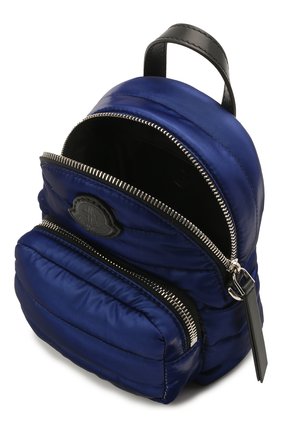 Женский рюкзак kilia small MONCLER синего цвета по цене 42700 руб., арт. G1-09B-5L600-10-02STQ | Фото 4 Женский рюкзак kilia small MONCLER синего цвета, арт. G1-09B-5L600-10-02STQ | Фото 4
