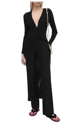 Женские текстильные шлепанцы brighton TOM FORD фуксия цвета по цене 76250 руб., арт. W2921N-TVE028 | Фото 2 Женские текстильные шлепанцы brighton TOM FORD фуксия цвета, арт. W2921N-TVE028 | Фото 2