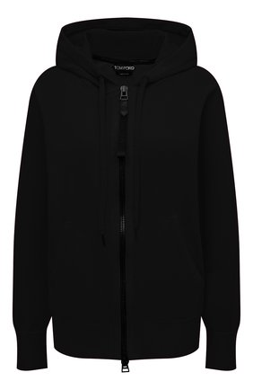 Женский кардиган TOM FORD черного цвета по цене 169500 руб., арт. FLK001-YAX283 | Фото 1 Женский кардиган TOM FORD черного цвета, арт. FLK001-YAX283 | Фото 1