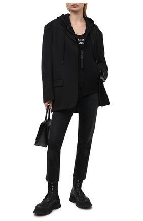 Женский кардиган TOM FORD черного цвета по цене 169500 руб., арт. FLK001-YAX283 | Фото 2 Женский кардиган TOM FORD черного цвета, арт. FLK001-YAX283 | Фото 2