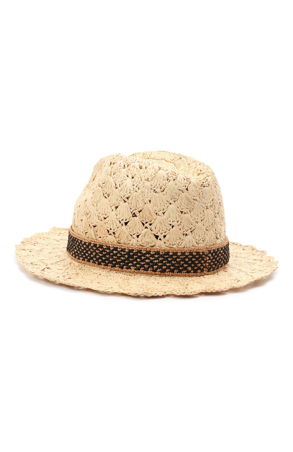 Женская соломенная шляпа valentino x borsalino VALENTINO бежевого цвета по цене 56250 руб., арт. VW2HAA59/QJB | Фото 2 Женская соломенная шляпа valentino x borsalino VALENTINO бежевого цвета, арт. VW2HAA59/QJB | Фото 2 (Материал: Растительное волокно)