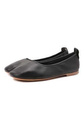 Женские кожаные балетки LANVIN черного цвета по цене 46450 руб., арт. FW-BAFB0M-NAPA-P21 | Фото 1 Женские кожаные балетки LANVIN черного цвета, арт. FW-BAFB0M-NAPA-P21 | Фото 1
