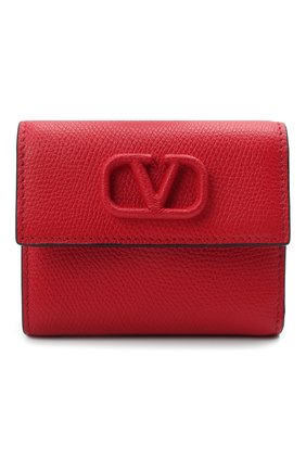 Женские кожаный кошелек valentino garavani VALENTINO красного цвета по цене 37450 руб., арт. VW0P0T39/RQR | Фото 1 Женские кожаный кошелек valentino garavani VALENTINO красного цвета, арт. VW0P0T39/RQR | Фото 1