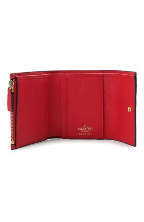 Женские кожаный кошелек valentino garavani VALENTINO красного цвета по цене 37450 руб., арт. VW0P0T39/RQR | Фото 3 Женские кожаный кошелек valentino garavani VALENTINO красного цвета, арт. VW0P0T39/RQR | Фото 3