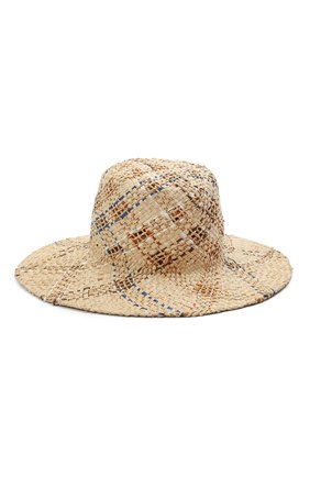 Женская шляпа INVERNI бежевого цвета, арт. 5220 CP | Фото 2 (Материал: Растительное волокно)