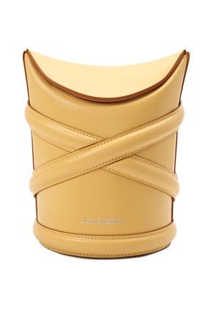 Женская сумка curve ALEXANDER MCQUEEN желтого цвета по цене 103500 руб., арт. 656467/1YB40 | Фото 1 Женская сумка curve ALEXANDER MCQUEEN желтого цвета, арт. 656467/1YB40 | Фото 1 (Сумки-технические: Сумки через плечо; Материал: Натуральная кожа; Размер: mini; Ремень/цепочка: На ремешке)
