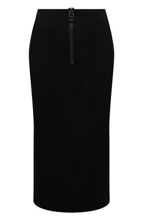 Женская хлопковая юбка TOM FORD черного цвета по цене 86600 руб., арт. GC5578-FAX809 | Фото 1 Женская хлопковая юбка TOM FORD черного цвета, арт. GC5578-FAX809 | Фото 1 (Материал внешний: Хлопок; Длина Ж (юбки, платья, шорты): Миди; Женское Кросс-КТ: Юбка-одежда; Стили: Кэжуэл)