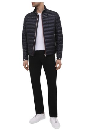 Мужские кожаные кеды CORNELIANI белого цвета по цене 37450 руб., арт. 87TM59-1120925 | Фото 2 Мужские кожаные кеды CORNELIANI белого цвета, арт. 87TM59-1120925 | Фото 2