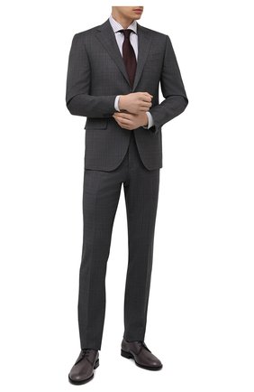 Мужская хлопковая сорочка CORNELIANI белого цвета по цене 26900 руб., арт. 87P156-1111310/00 | Фото 2 Мужская хлопковая сорочка CORNELIANI белого цвета, арт. 87P156-1111310/00 | Фото 2 (Рукава: Длинные; Длина (для топов): Стандартные; Материал внешний: Хлопок; Случай: Формальный; Воротник: Акула; Рубашки М: Regular Fit; Принт: Полоска; Манжеты: На пуговицах)