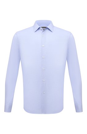 Мужская хлопковая сорочка CORNELIANI голубого цвета по цене 22500 руб., арт. 87P010-1111269/00 | Фото 1 Мужская хлопковая сорочка CORNELIANI голубого цвета, арт. 87P010-1111269/00 | Фото 1