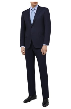 Мужская хлопковая сорочка CORNELIANI голубого цвета по цене 22500 руб., арт. 87P010-1111269/00 | Фото 2 Мужская хлопковая сорочка CORNELIANI голубого цвета, арт. 87P010-1111269/00 | Фото 2
