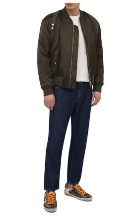 Мужские комбинированные кеды superstar GOLDEN GOOSE DELUXE BRAND разноцветного цвета по цене 39950 руб., арт. GMF00103.F000350 | Фото 2 Мужские комбинированные кеды superstar GOLDEN GOOSE DELUXE BRAND разноцветного цвета, арт. GMF00103.F000350 | Фото 2