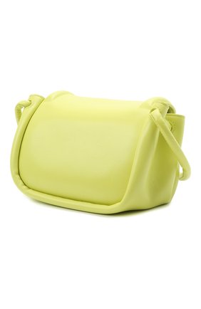 Женская сумка beak small BOTTEGA VENETA салатового цвета по цене 211500 руб., арт. 658521/VCP30 | Фото 3 Женская сумка beak small BOTTEGA VENETA салатового цвета, арт. 658521/VCP30 | Фото 3 (Сумки-технические: Сумки через плечо; Материал: Натуральная кожа; Региональные ограничения белый список (Axapta Mercury): RU; Ремень/цепочка: На ремешке; Размер: small)
