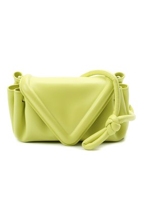 Женская сумка beak small BOTTEGA VENETA салатового цвета по цене 211500 руб., арт. 658521/VCP30 | Фото 5 Женская сумка beak small BOTTEGA VENETA салатового цвета, арт. 658521/VCP30 | Фото 5 (Сумки-технические: Сумки через плечо; Материал: Натуральная кожа; Региональные ограничения белый список (Axapta Mercury): RU; Ремень/цепочка: На ремешке; Размер: small)