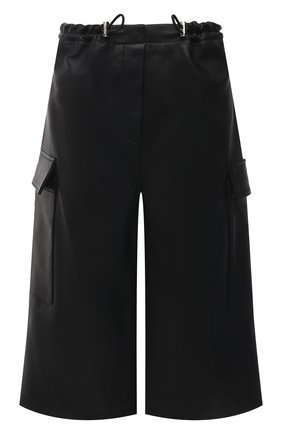 Женские кожаные шорты BATS черного цвета по цене 0 руб., арт. FW20/S_024 | Фото 1 Женские кожаные шорты BATS черного цвета, арт. FW20/S_024 | Фото 1 (Женское Кросс-КТ: Шорты-одежда; Стили: Гламурный; Материал внешний: Синтетический материал, Натуральная кожа; Кросс-КТ: Широкие; Региональные ограничения белый список (Axapta Mercury): RU; Длина Ж (юбки, платья, шорты): До колена; Материал подклада: Вискоза)